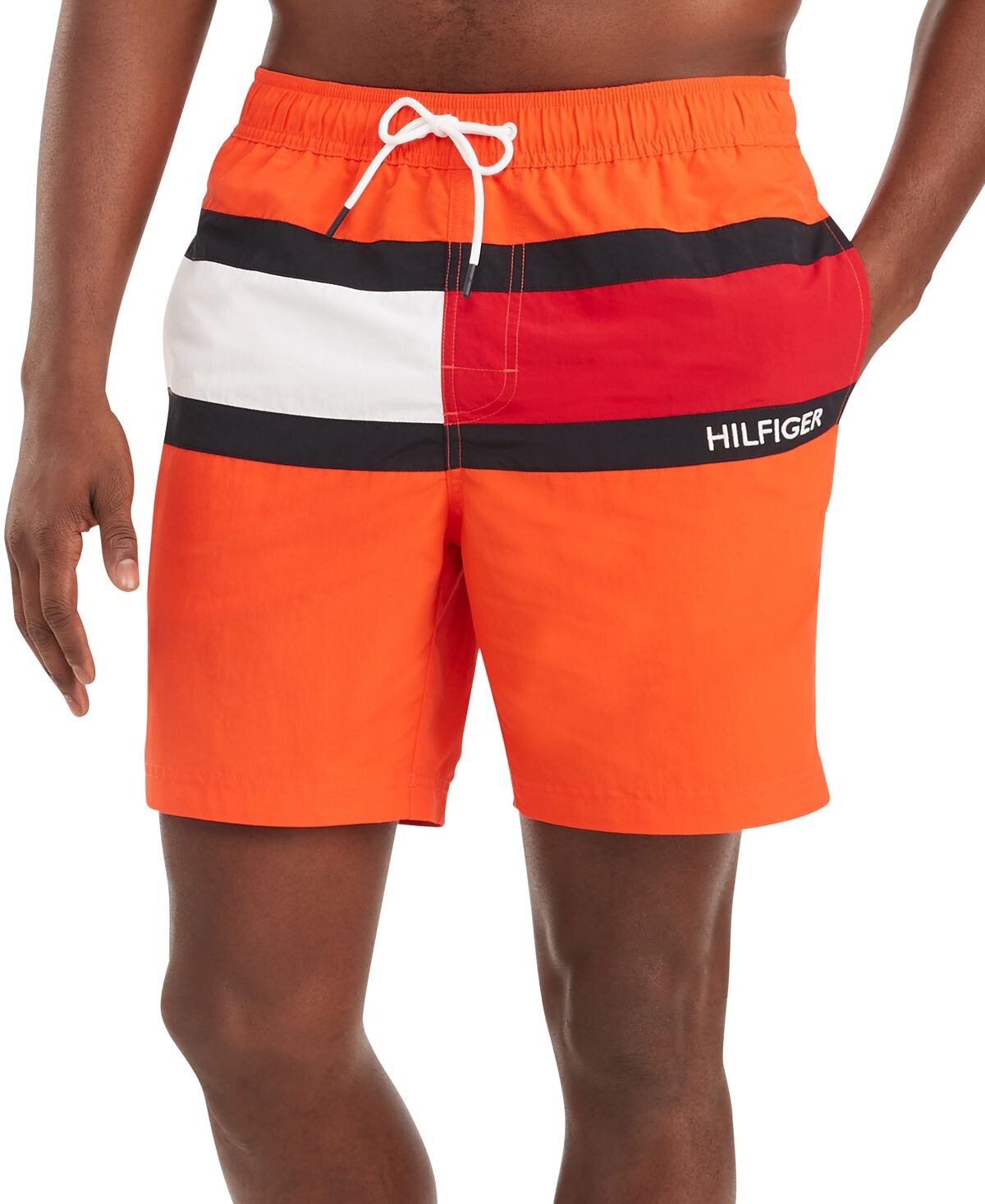 

Мужские плавки tommy flag 6,5, созданные для macy's Tommy Hilfiger, мульти