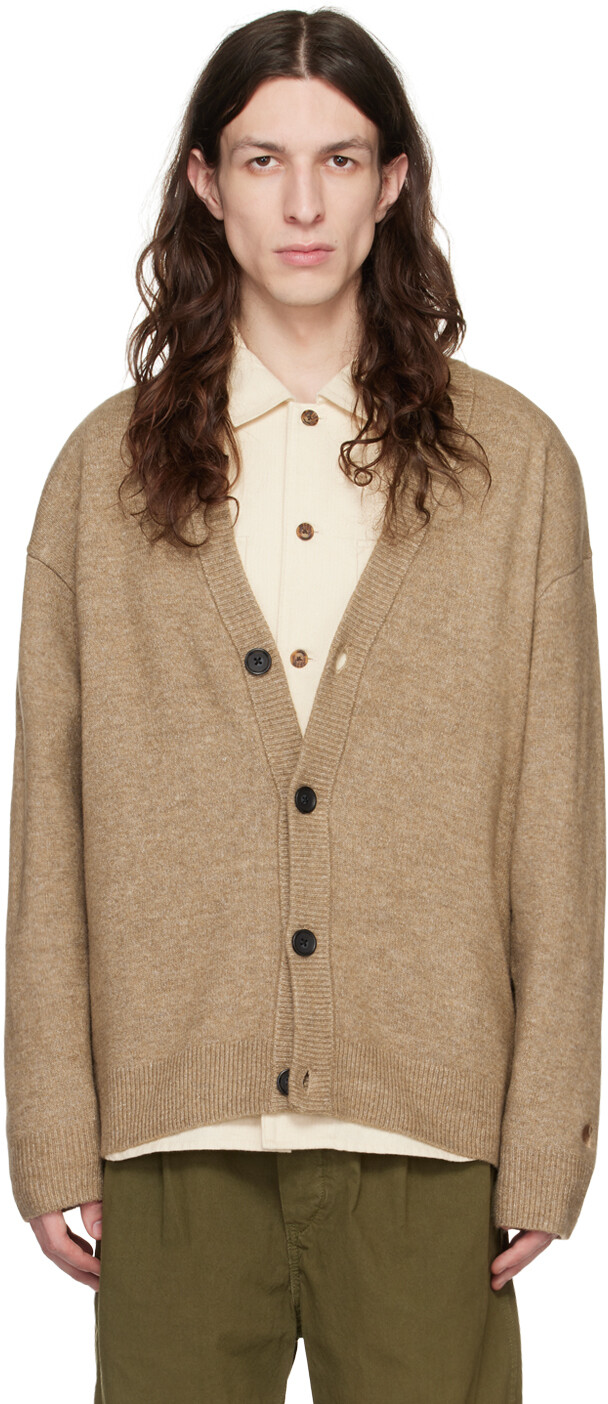 

Коричневый кардиган Albion Carhartt Work In Progress