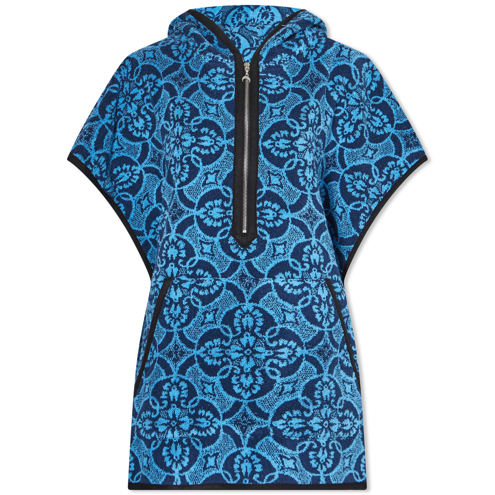 цена Топ Marine Serre Oriental Towels Poncho, синий/черный
