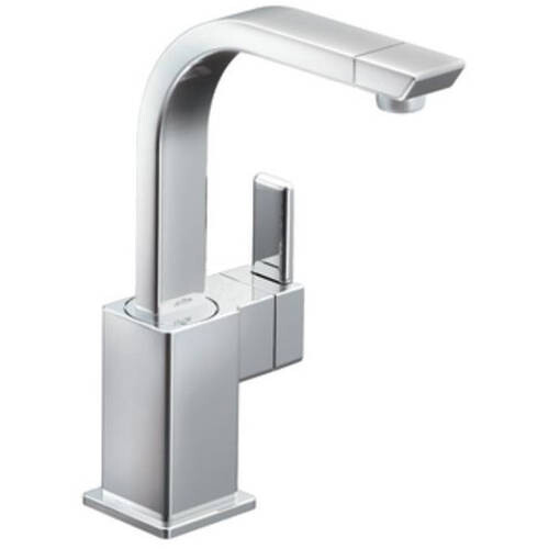 Барный кран Moen S5170SRS с высокой дугой 90 градусов, chrome кран барный азотный с компенсатором tof 5 8 хром