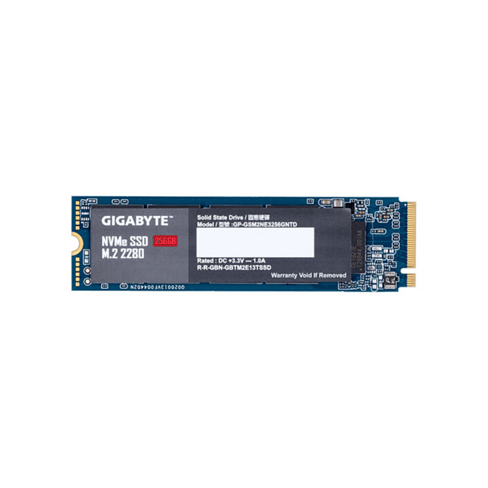 

SSD накопитель Gigabyte M.2, PCIe 3.0, NVMe, 256Гб