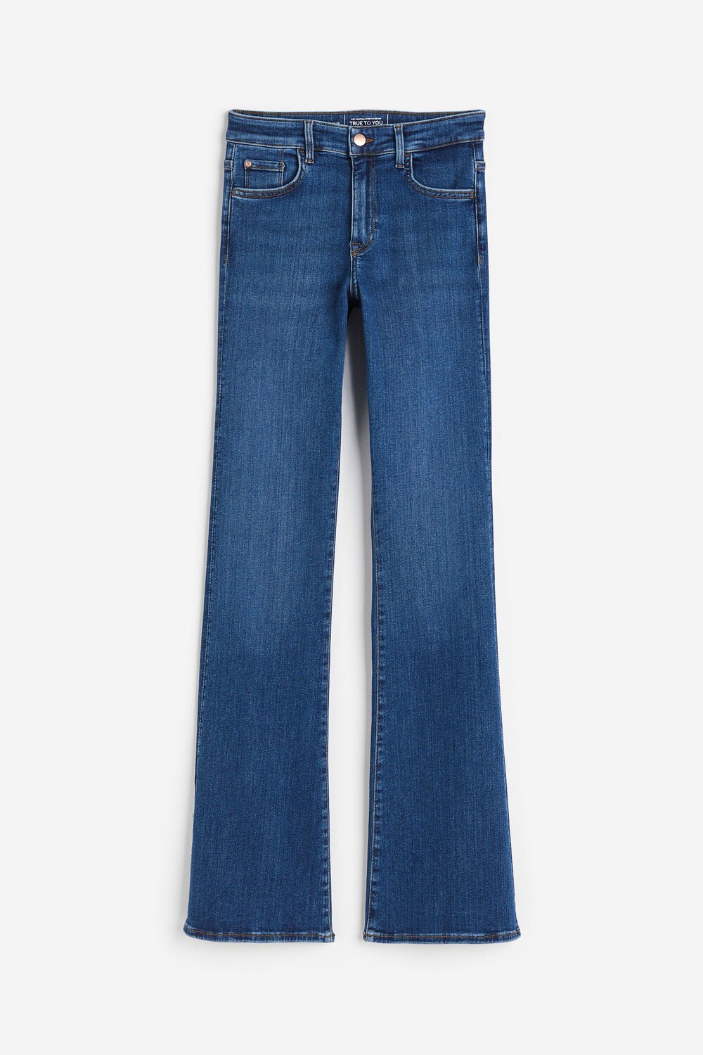 

Джинсы H&M True To You Flared High, темно-синий