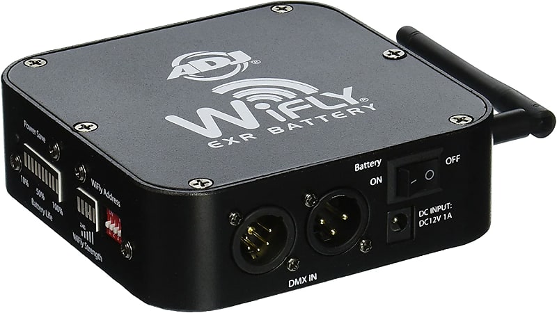 Беспроводной трансивер с батареей American DJ WIF013 WiFLY EXR WIF013 WiFLY EXR Battery Wireless Transceiver
