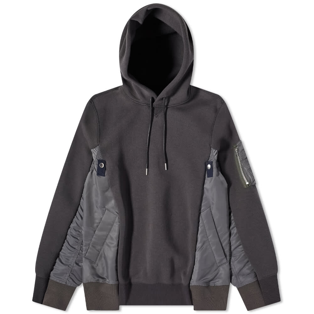 

Толстовка Sacai Classic MA-1 Hoody, Серый