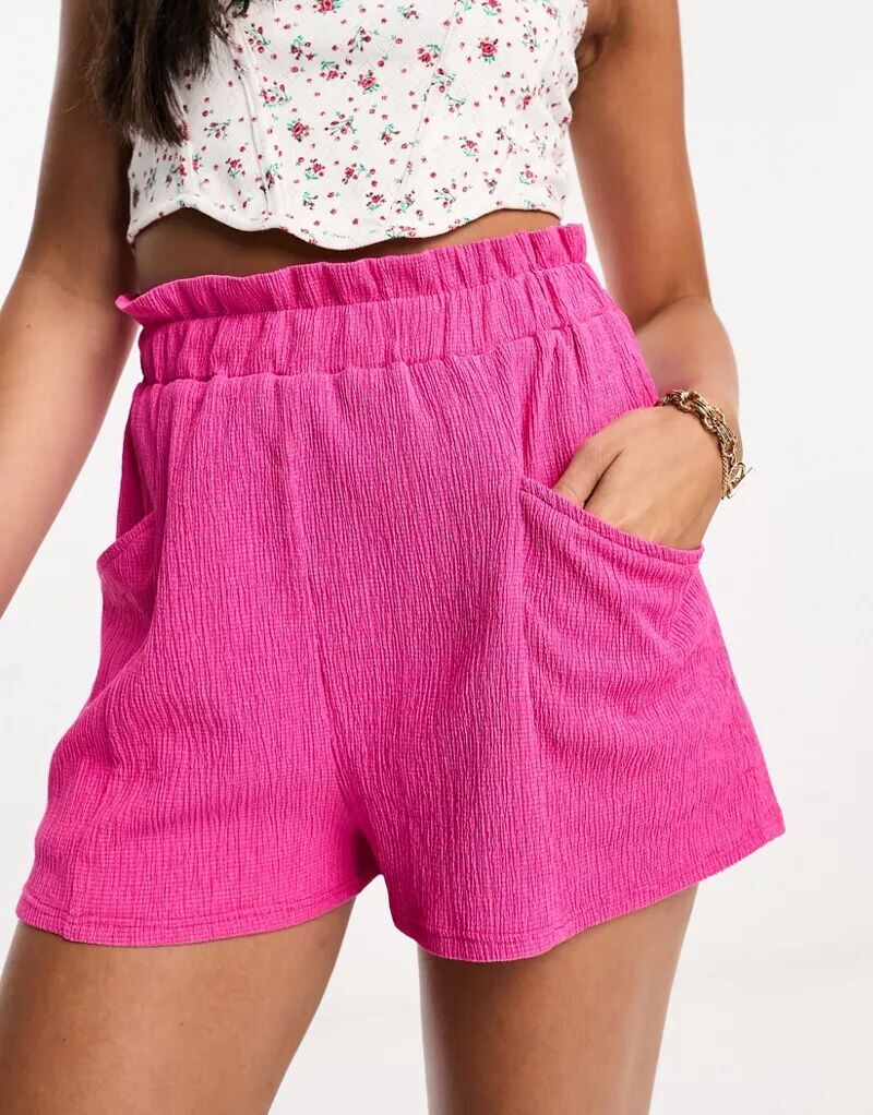 

Розовые шорты с карманами ASOS
