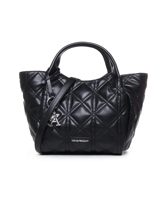 

Сумки Армани смесь хлопка и эластана Emporio Armani, черный