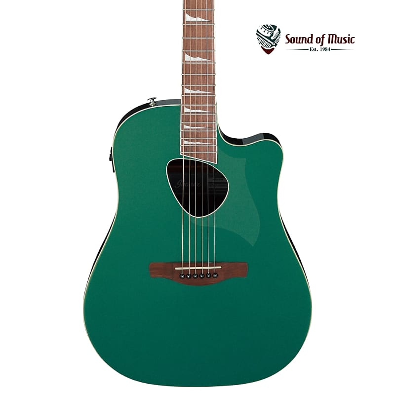 Акустическая гитара Ibanez Altstar ALT30 Acoustic-Electric Guitar - Jungle Green Metallic