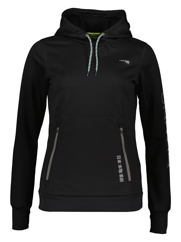 

Толстовка Mizuno Hoodie Heritage, черный