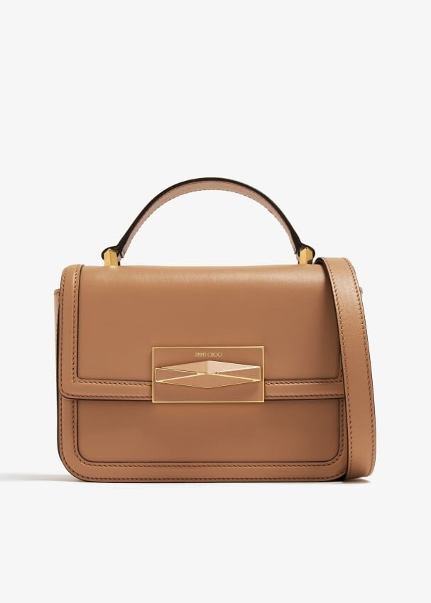

Сумка Jimmy Choo Diamond Top Handle, коричневый