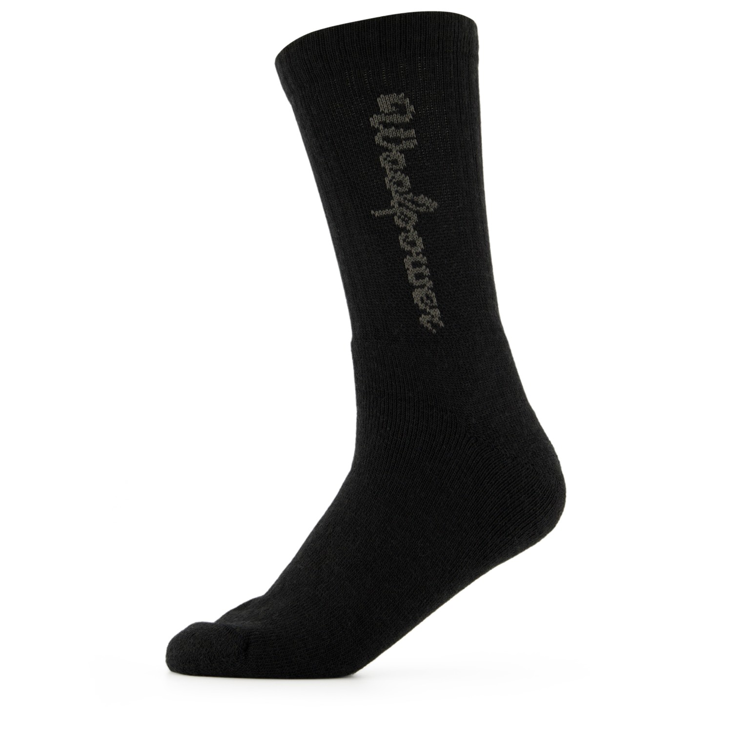 Походные носки Woolpower Sport Socks 400 Logo, черный