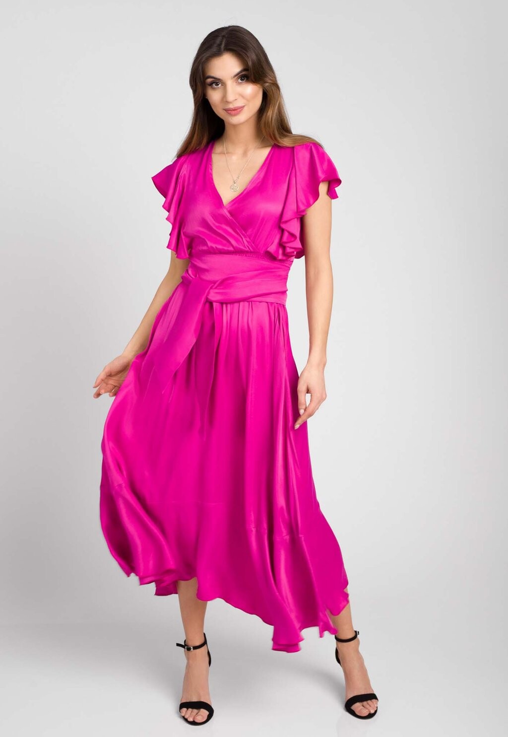 

Коктейльное платье Swing Fashion, розовый