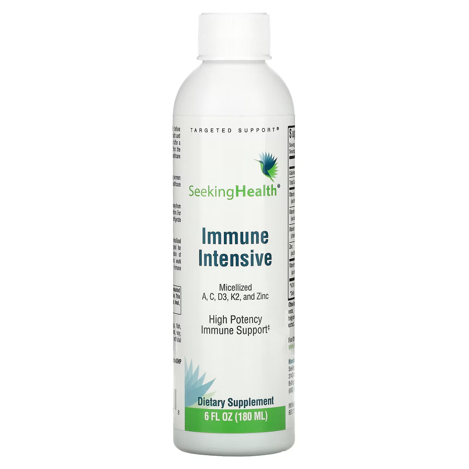 

Seeking Health, Immune Intensive, 180 мл (6 жидк. Унций)