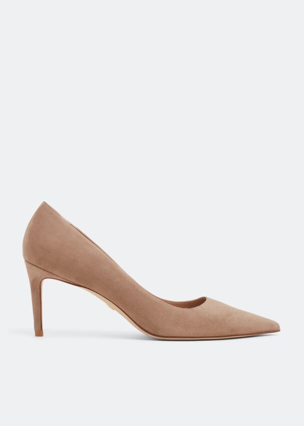 

Туфли STUART WEITZMAN Stuart 75 pumps, бежевый