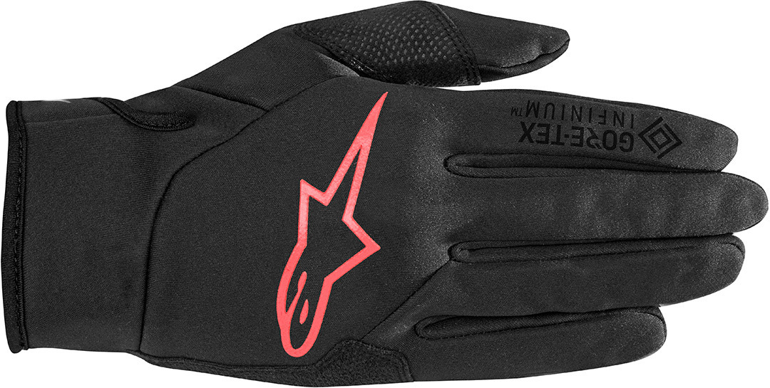 Перчатки Alpinestars Cascade Gore-Tex Infinium велосипедные, черно-красные красные перчатки