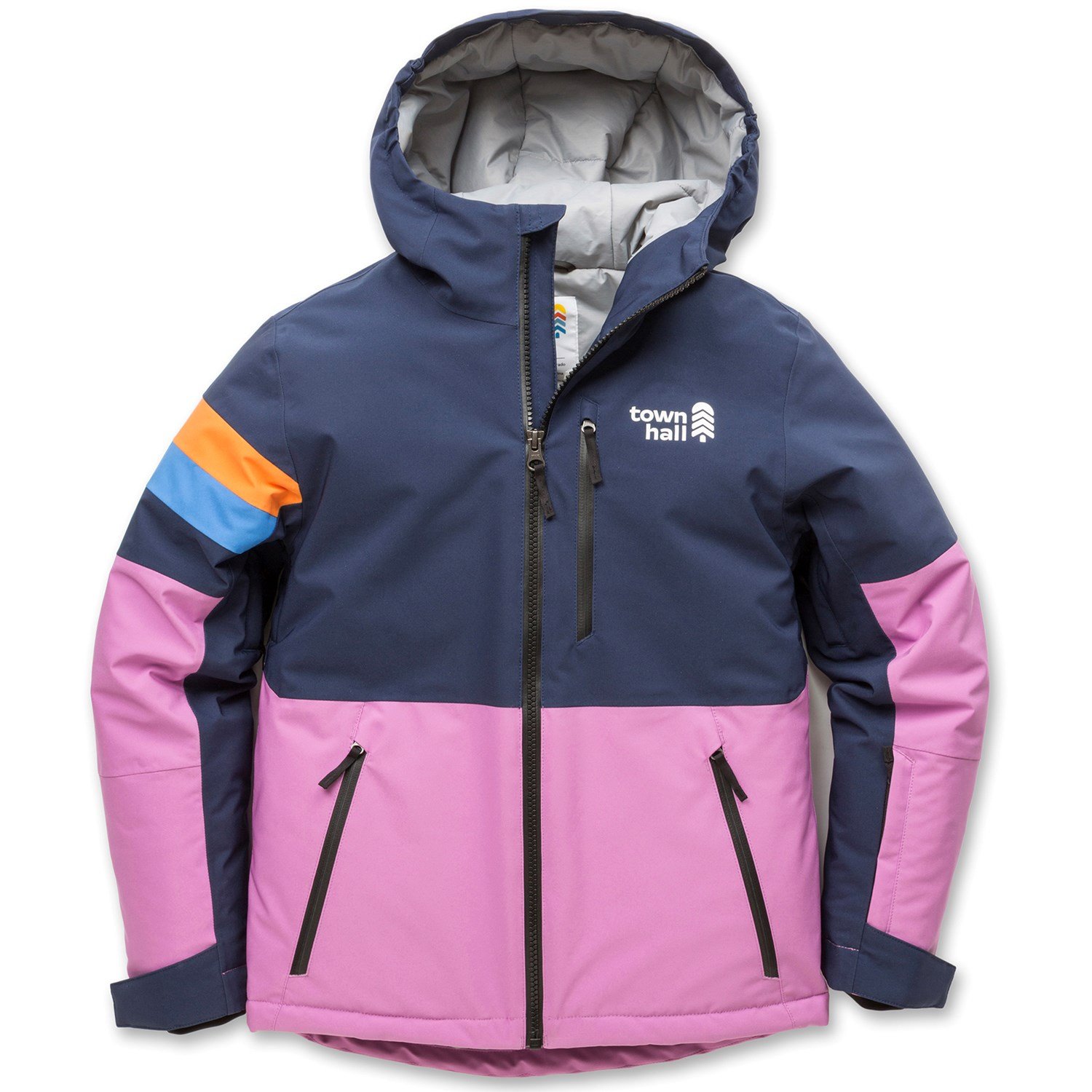 Куртка Town Hall детская, фиолетовый / розовый куртка billabong размер m розовый фиолетовый