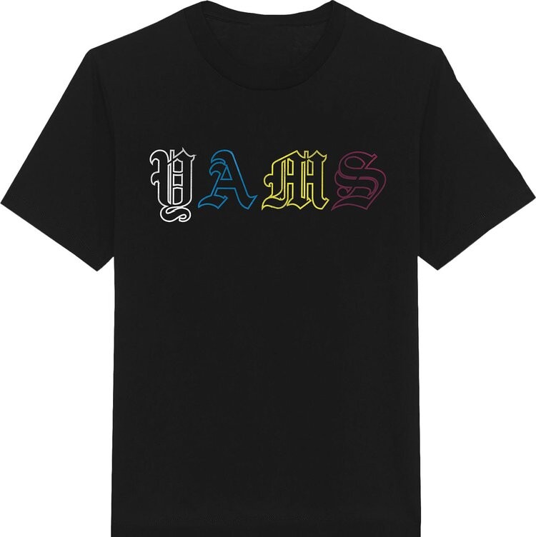 

Футболка Yamborghini x Yams Day 2021 Foil Print World T-Shirt 'Black', черный