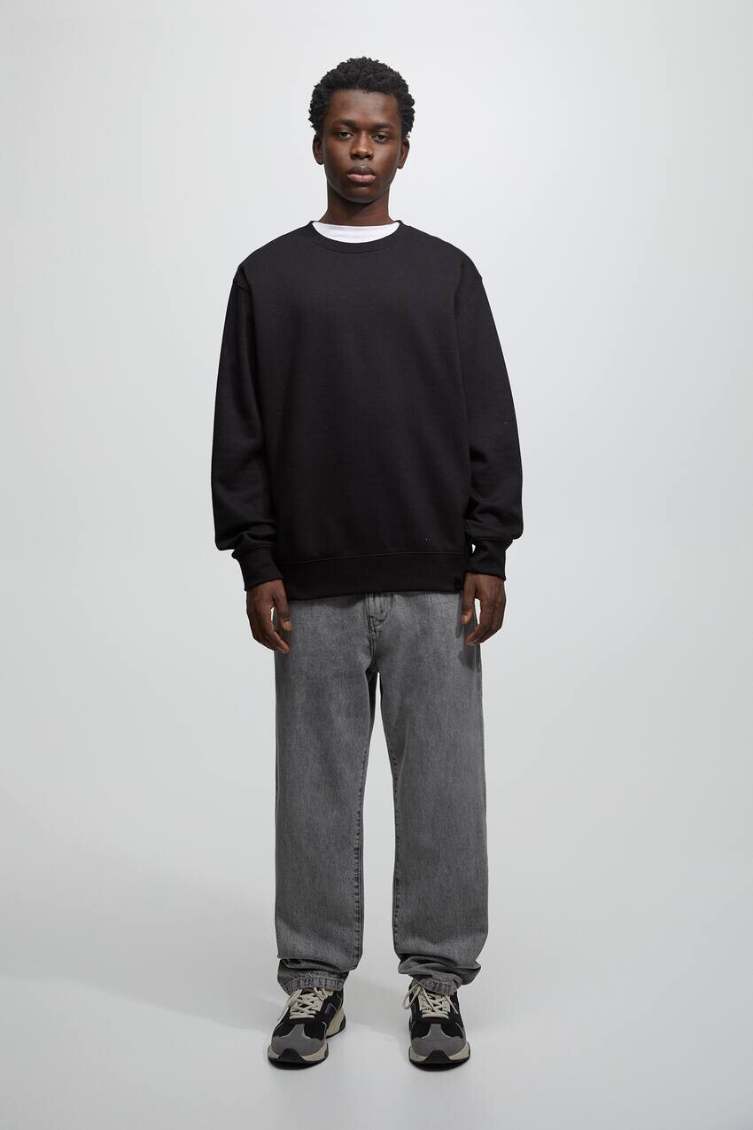 

Джинсы широкого кроя Pull&Bear, темно-серый