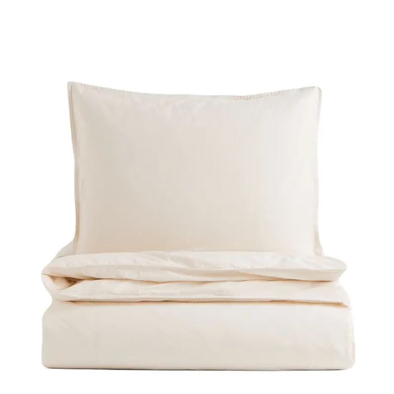 

Комплект односпального постельного белья H&M Home, светло-бежевый