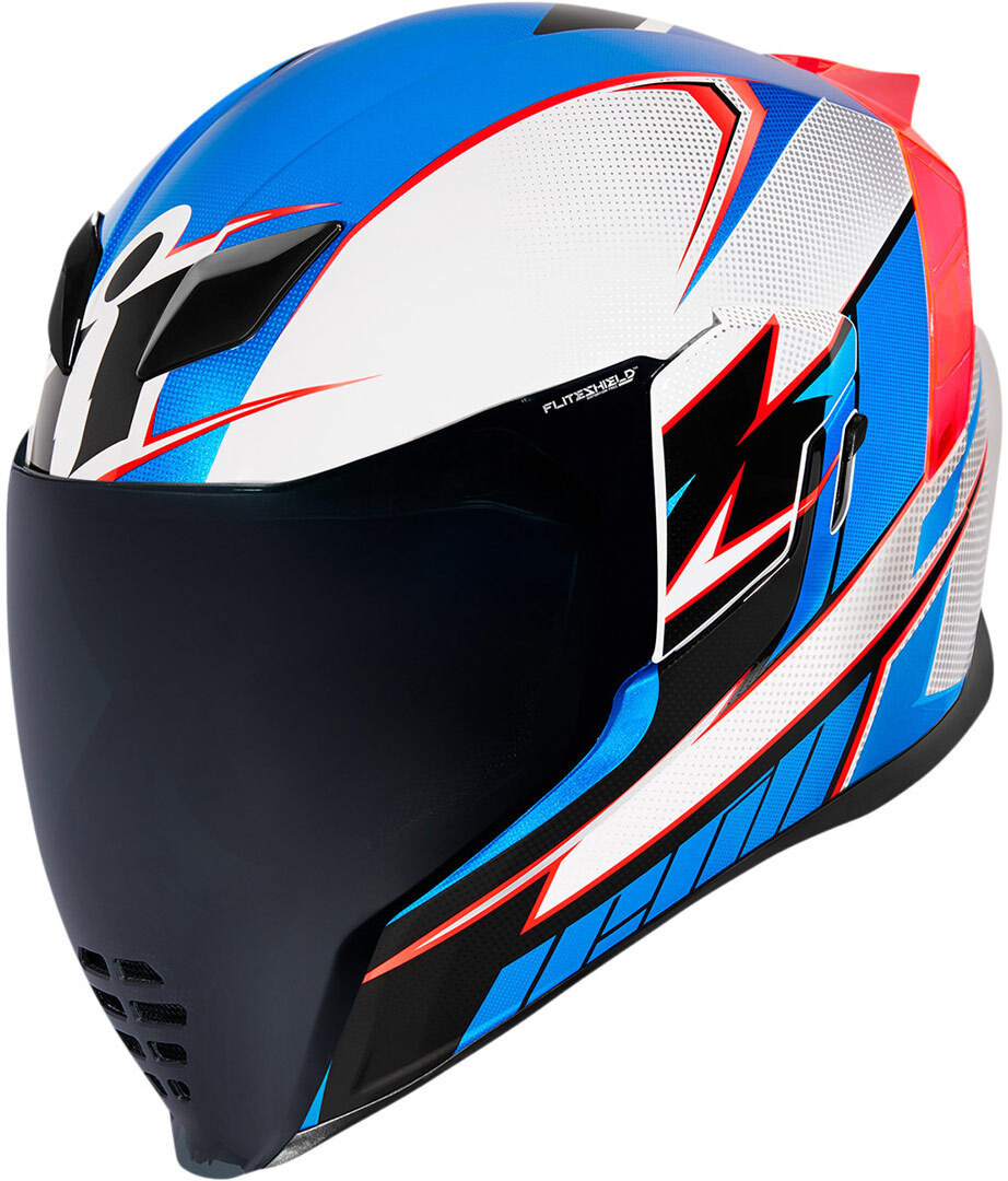 

Icon Airflite Ultrabolt Шлем, белый/синий/красный