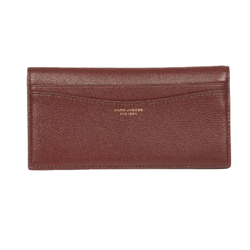 

Кошелек Marc Jacobs Logo Bifold, коричневый