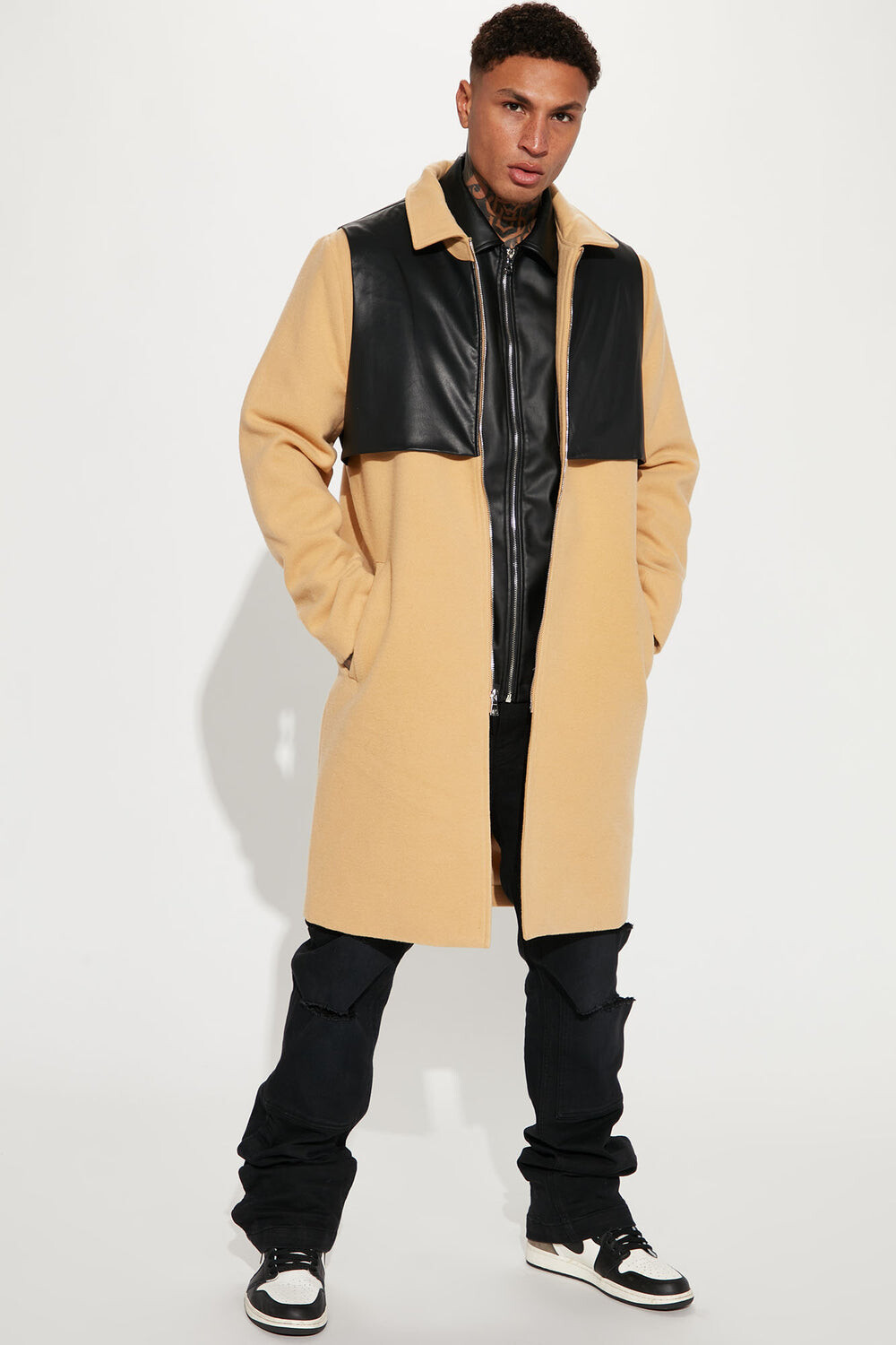 

Пальто Fashion Nova FNMK369, кремовый