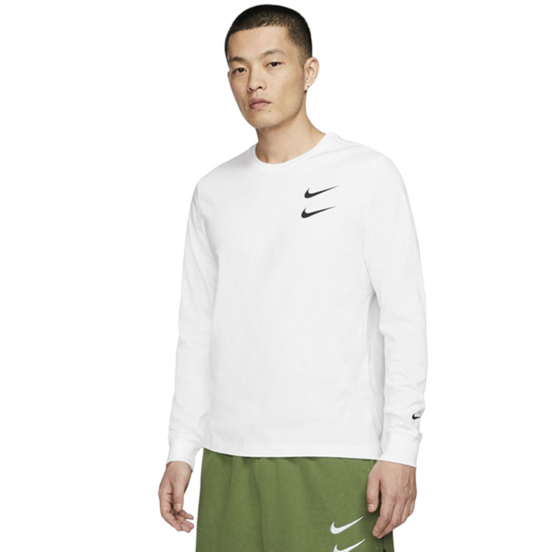 

Лонгслив Nike Sportswear Swoosh, белый