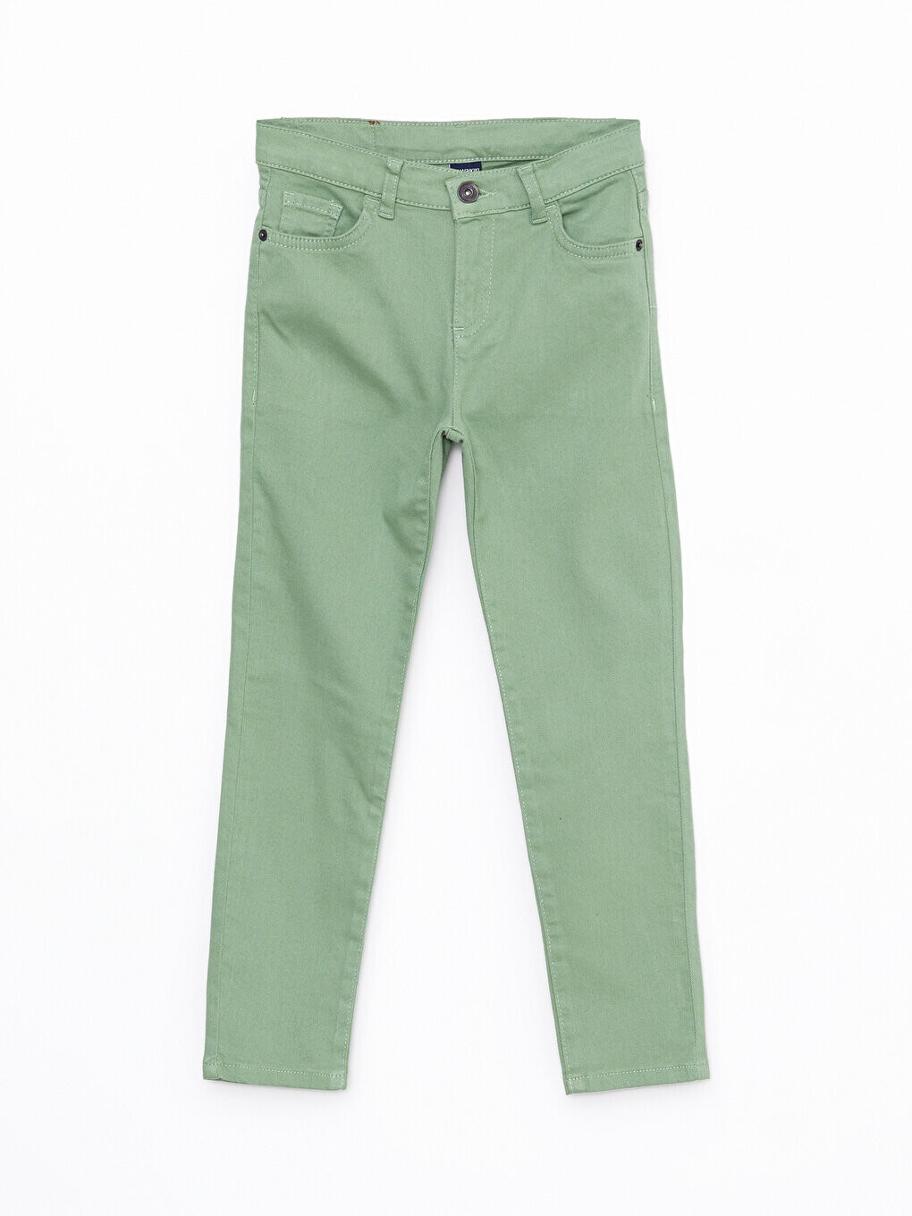 

Базовые габардиновые брюки Super Skinny Fit для мальчиков LCW Kids, зеленый