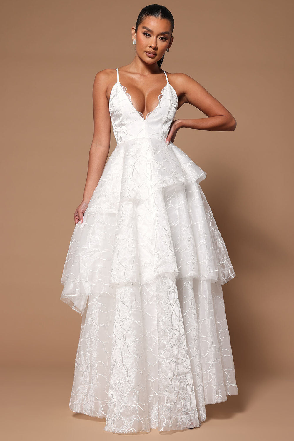 

Платье Fashion Nova FN749, белый