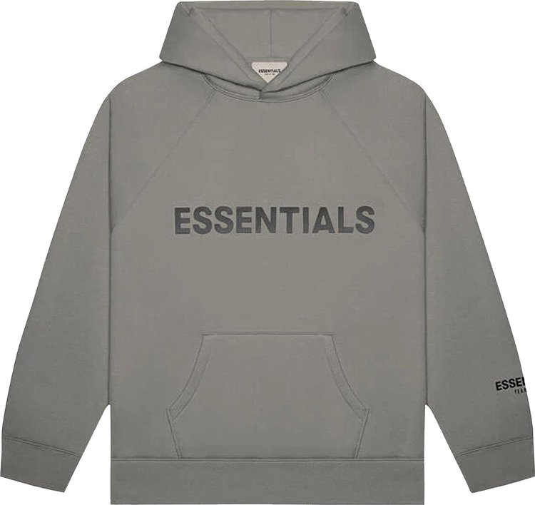 Худи Fear of God Essentials Hoodie 'Charcoal', серый - фото