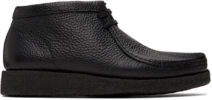 

Черные сапоги из пампасной ткани Padmore & Barnes
