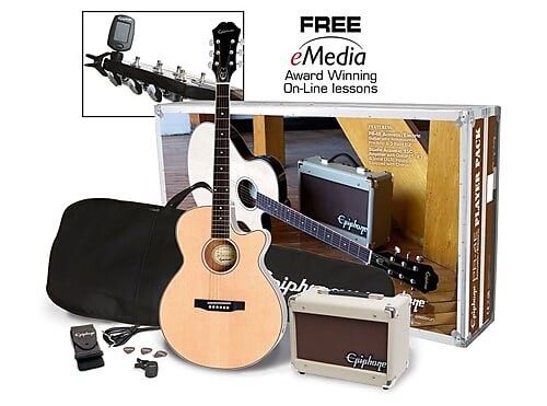 

Набор для электроакустической гитары Epiphone PR-4E