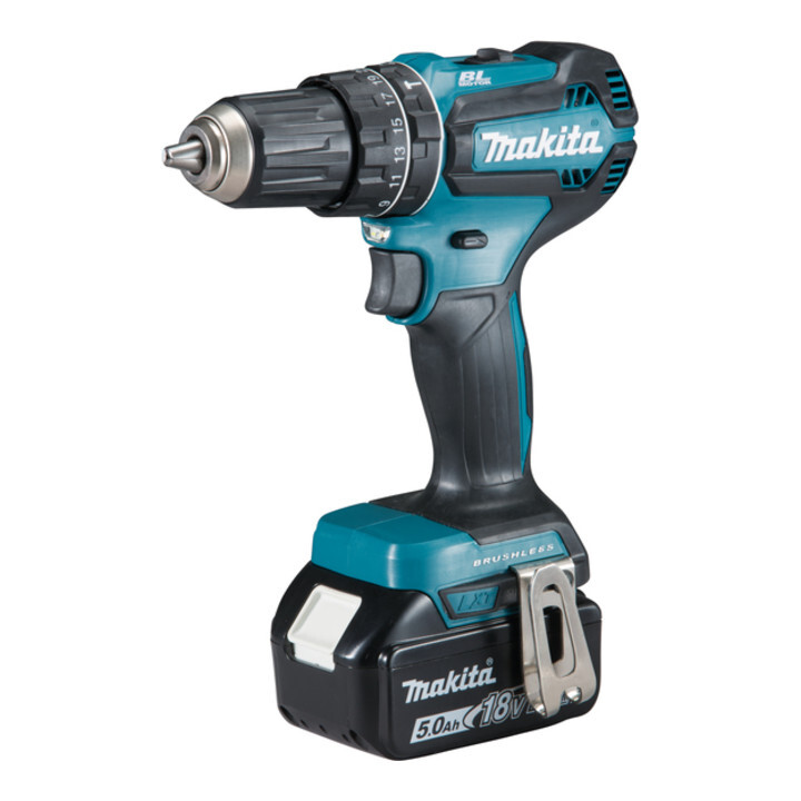 

Аккумуляторная ударная дрель Makita 18 В / 5,0 Ач DHP485RTJ