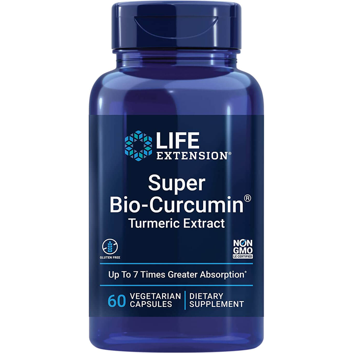 Экстракт куркумы Super Boi-Curcumin Life Extension, 60 таблеток