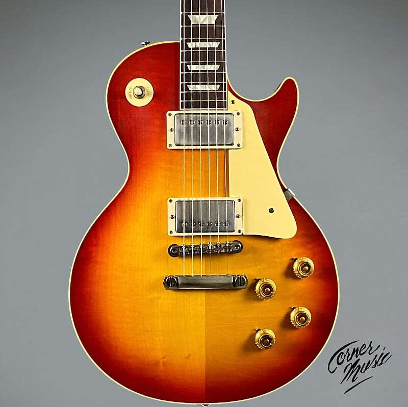 

Gibson 1958 Les Paul Standard 2022 Washed Cherry Murphy Lab Ultra Light Aged