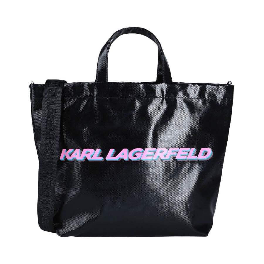 

Сумка Karl Lagerfeld K/Futuristic Logo, черный