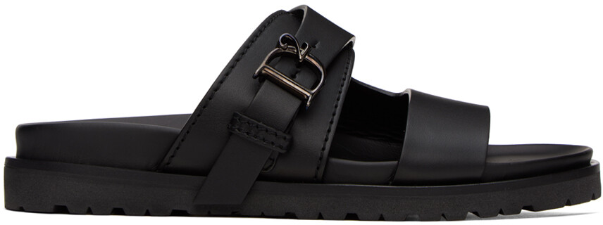 

Черные массивные сандалии Dsquared2