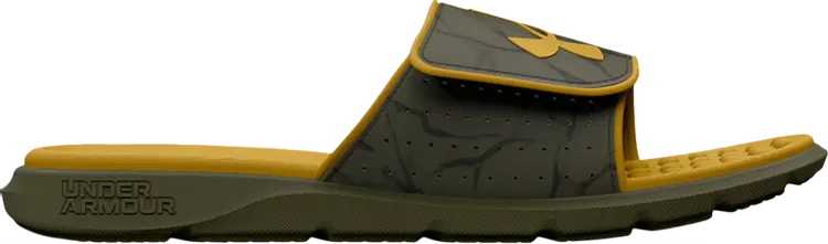 

Сандалии Under Armour Ignite Pro Graphic Strap Slide Marine Green, зеленый