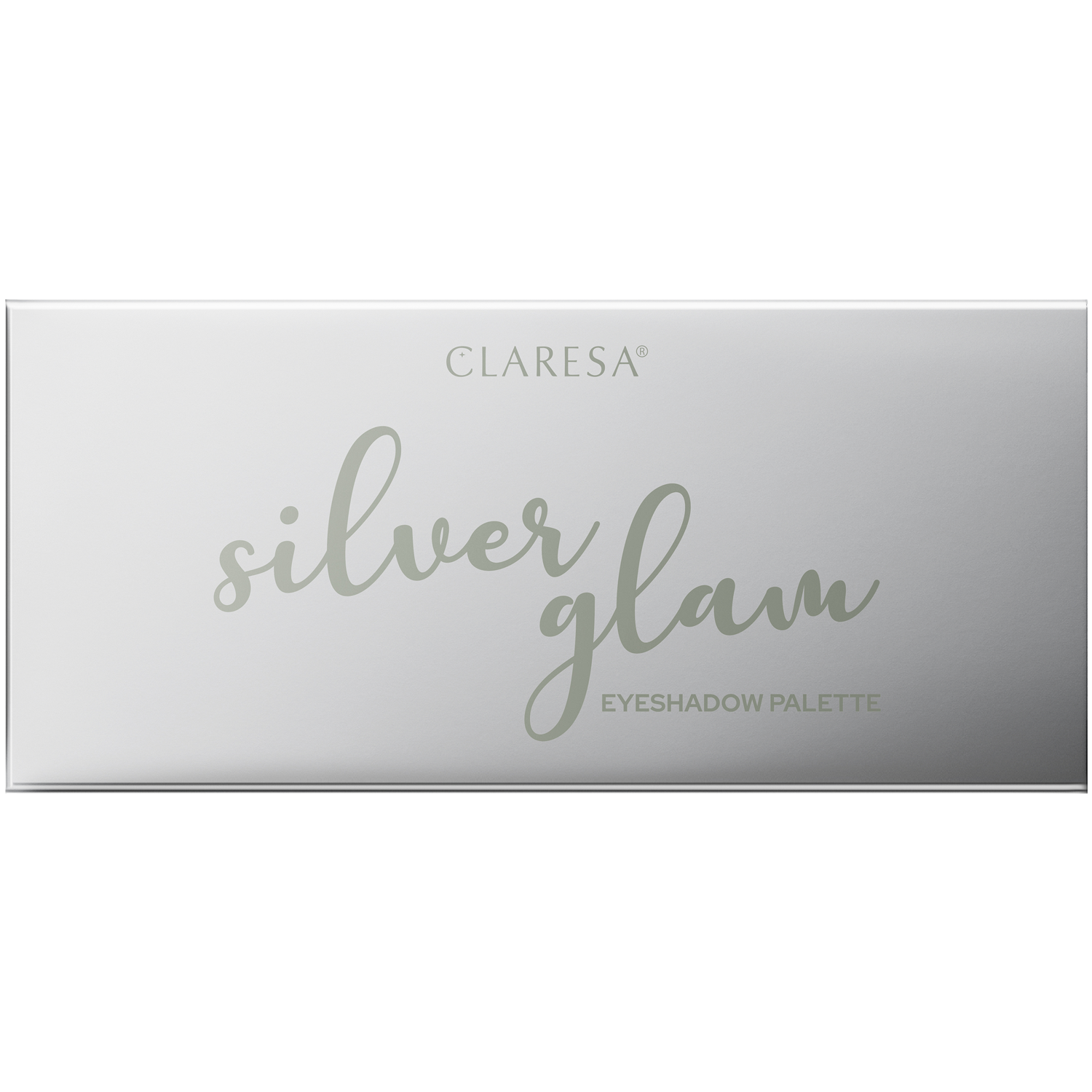 Claresa палетка теней для век Silver Glam, 12 г