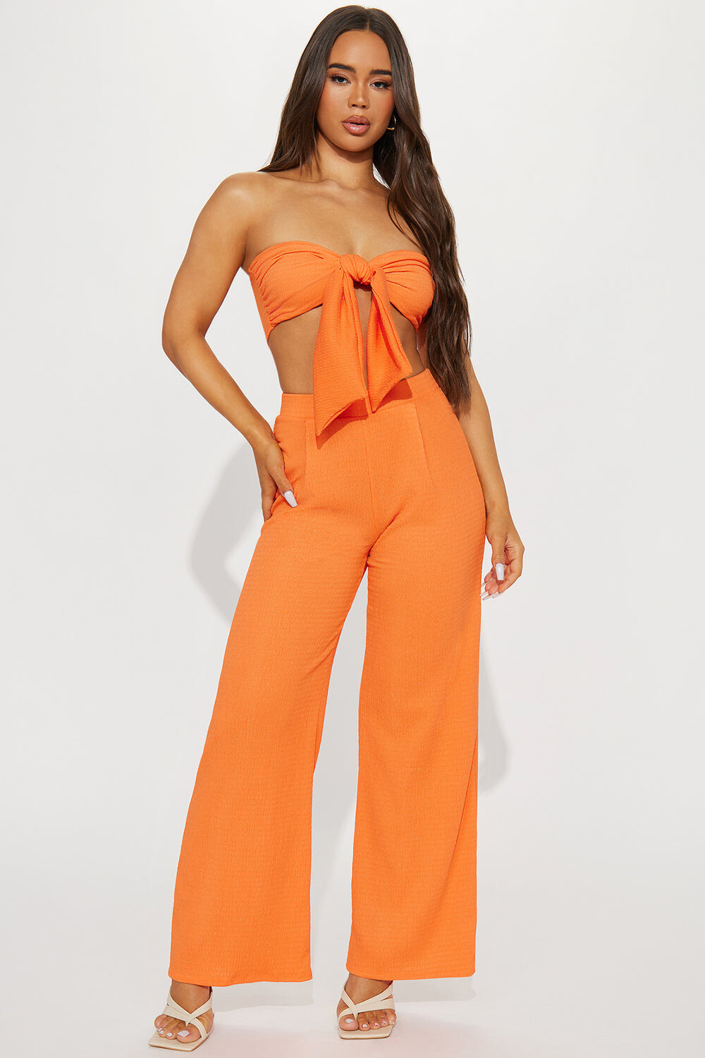 

Брюки Fashion Nova M3335A, оранжевый