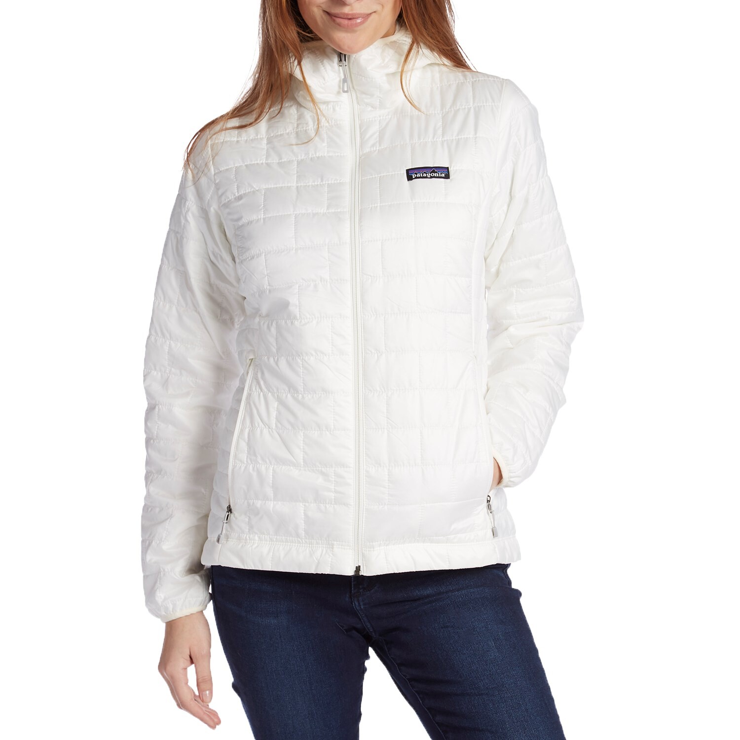 

Толстовка Patagonia Nano Puff женская, белый