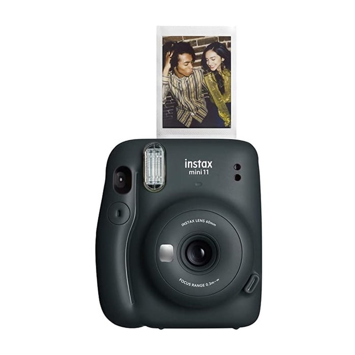 цена Фотоаппарат моментальной печати Fujifilm INSTAX Mini 11, Instant Film Camera, Charcoal Gray