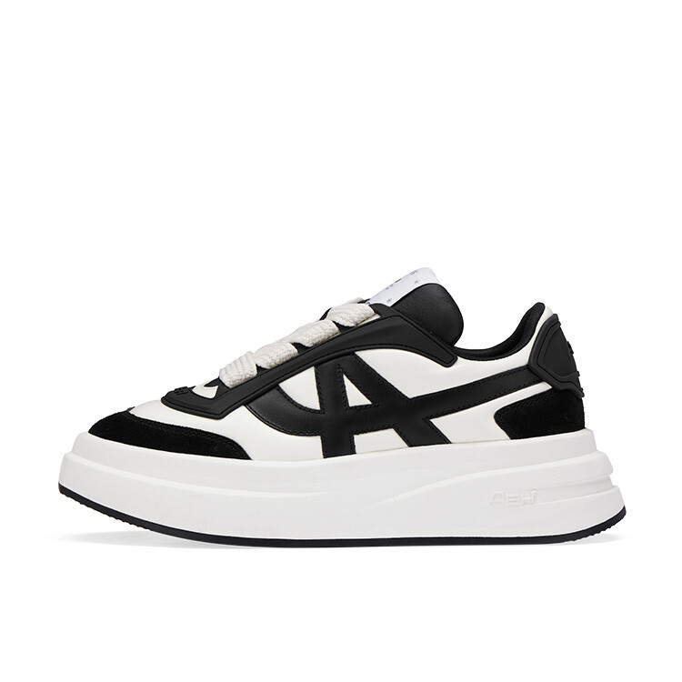 

Кроссовки ASH Skateboarding Shoes Women's Low-top, белый/черный