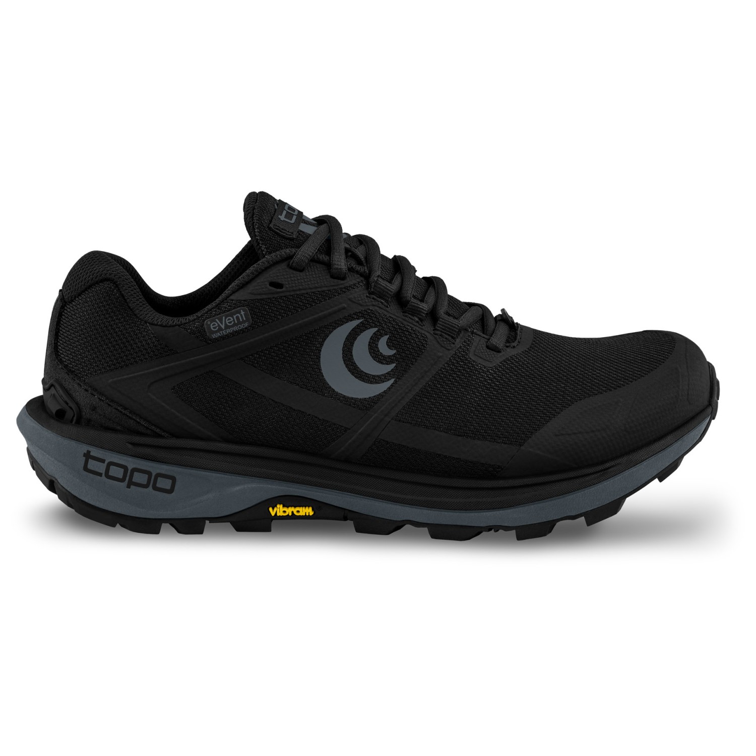 Кроссовки для бега по пересеченной местности Topo Athletic Terraventure 4 WP, цвет Black/Charcoal