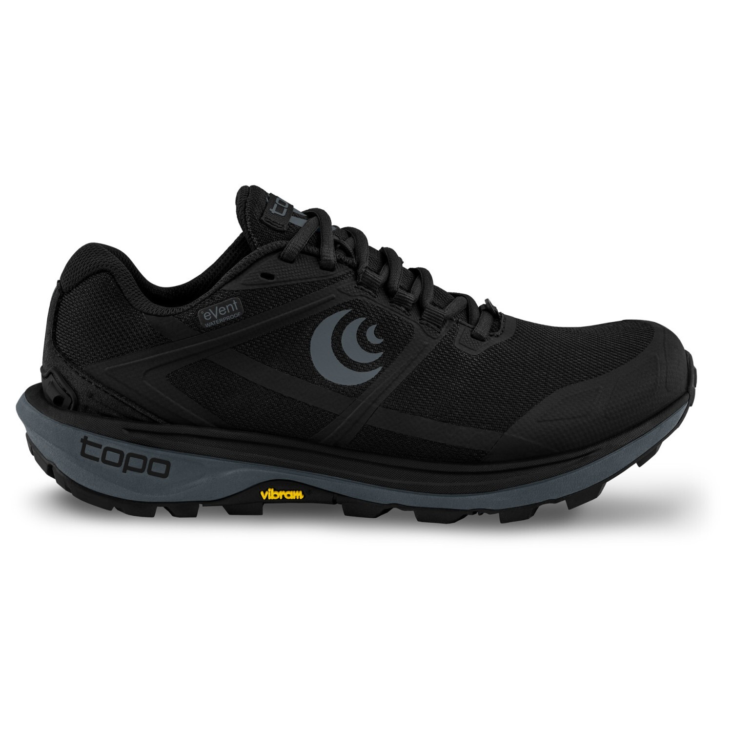 

Кроссовки для бега по пересеченной местности Topo Athletic Terraventure 4 WP, цвет Black/Charcoal