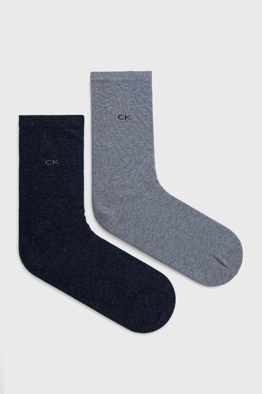 

Носки (2 пары) Calvin Klein, синий