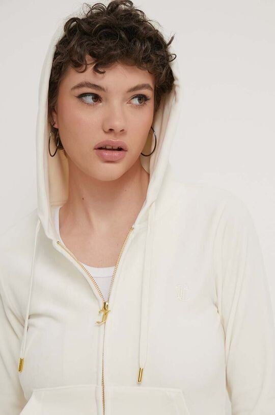 

Бархатная толстовка Juicy Couture, бежевый