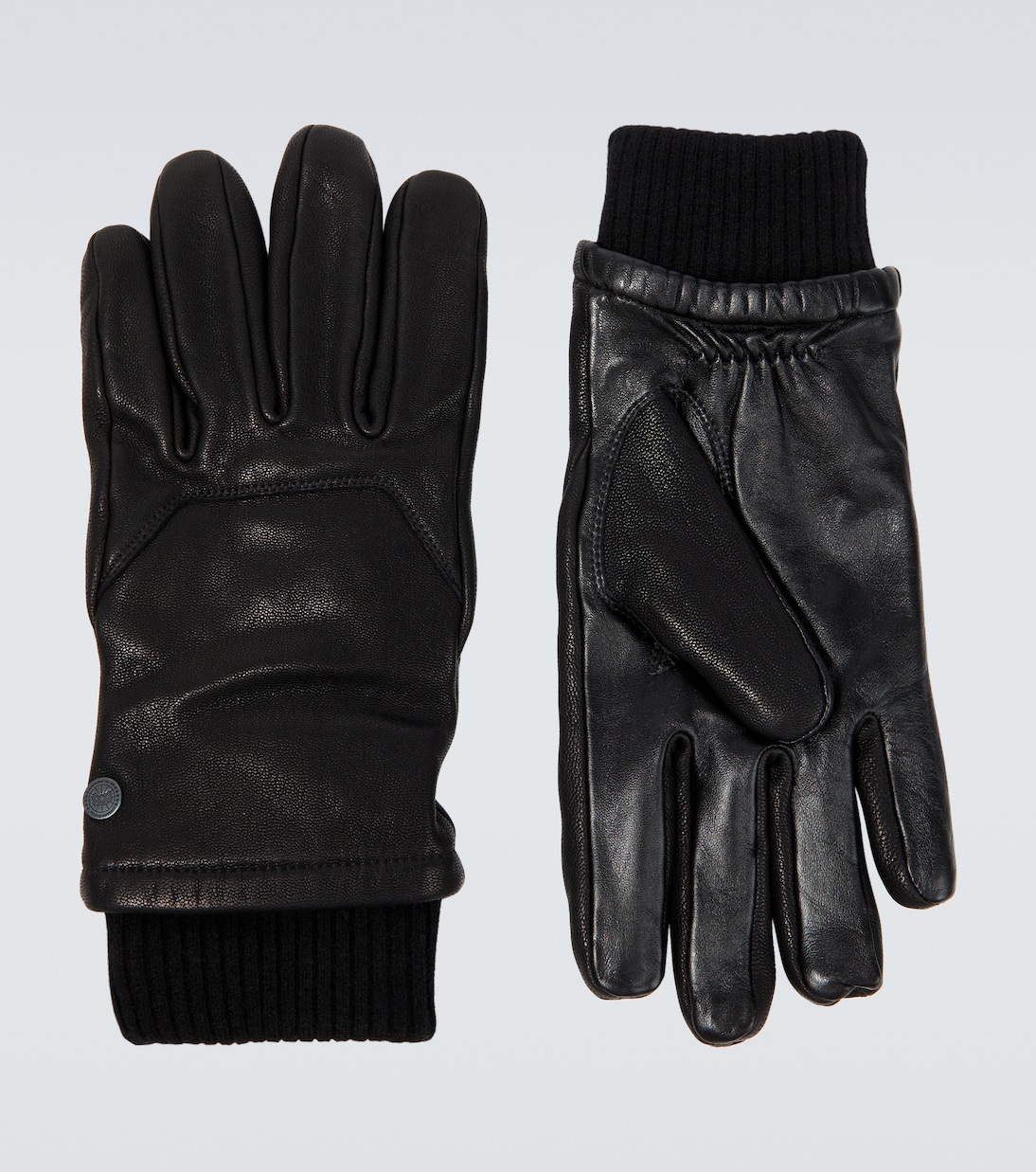 Кожаные перчатки workman Canada Goose, черный