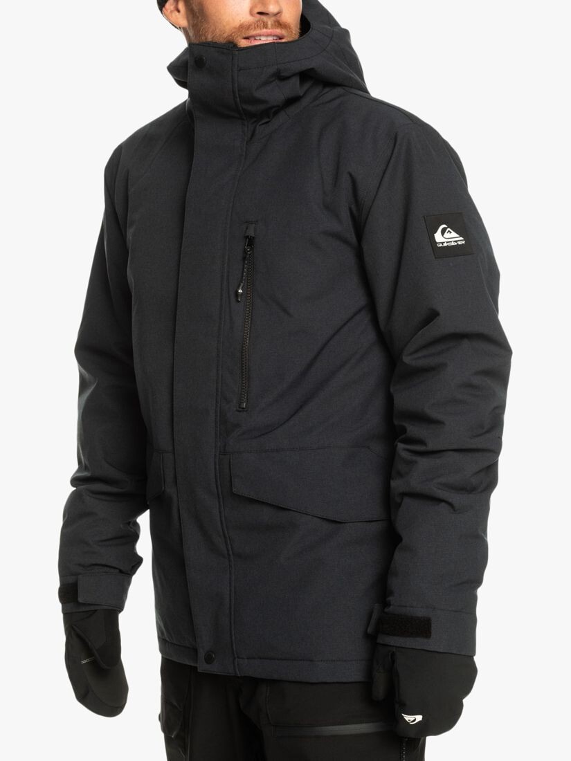 

Лыжная/зимняя куртка Mission Solid Quiksilver, настоящий черный