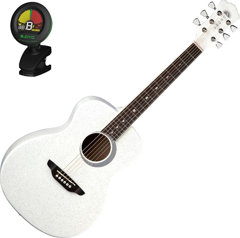 

Акустическая гитара Luna Aurora Borealis 3/4-Scale Mini Acoustic Bundle