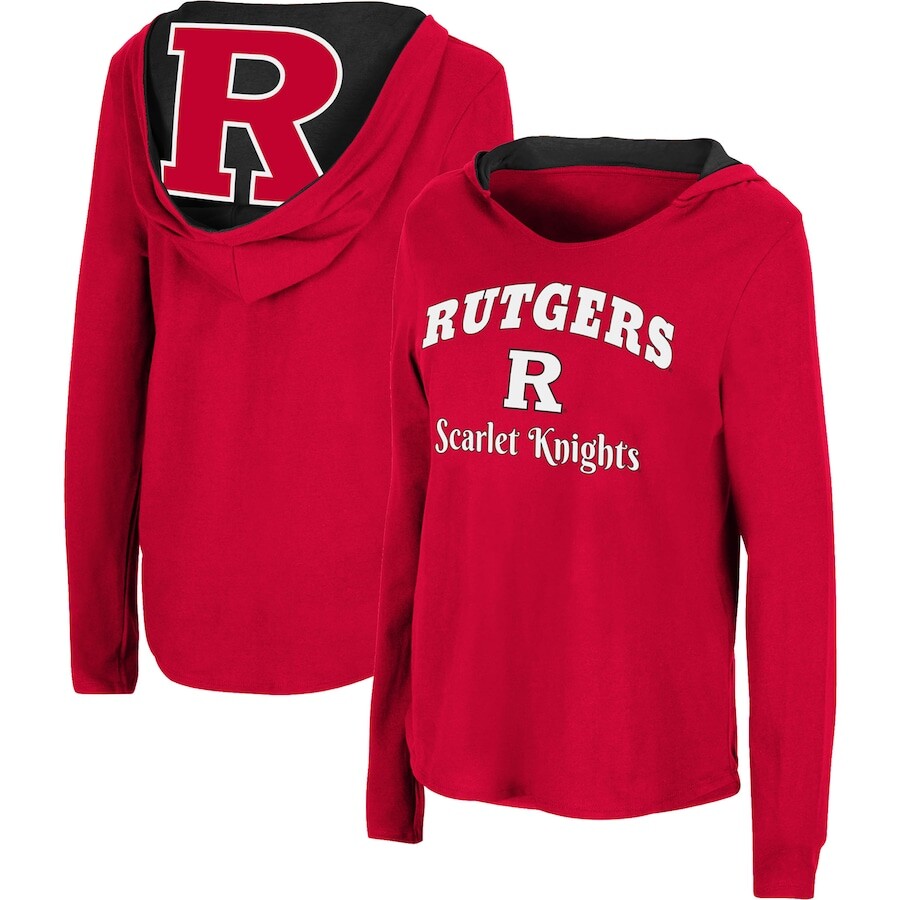 

Футболка с длинным рукавом Colosseum Rutgers Scarlet Knights, алый